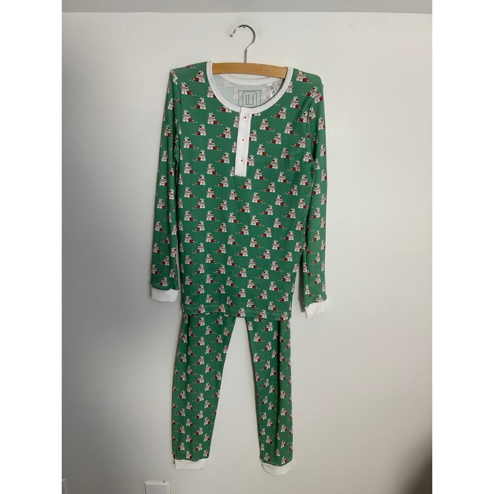 Lila + Hayes Santa Helper Pajama set NWT size 10